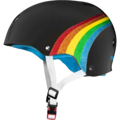 Triple 8 T8 CERTIFIED SWEATSAVER XS/S-BLK/RAINBOW SPARKLE