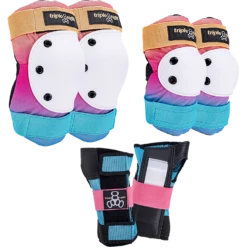 TRIPLE 8 SAVER 3/PK PADS JR-SUNSET