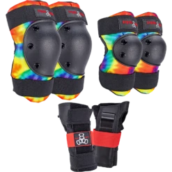 TRIPLE 8 SAVER 3/PK PADS S-TIE DYE