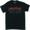 THRASHER CROWS SS L-BLACK/RED/GREY -Outlet Sport Top Bottom Store 1590774619053 4TTHR0CROW3KKRE