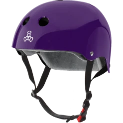 Triple 8 T8 CERTIFIED SWEATSAVER L/XL-PURPLE GLOSS