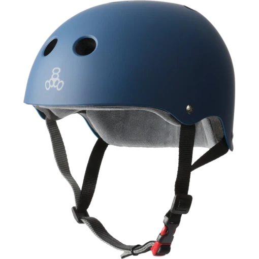 Triple 8 T8 CERTIFIED SWEATSAVER L/XL-NAVY RUBBER -Outlet Sport Top Bottom Store 1603921517991 3ATRP0CESS3NB4F