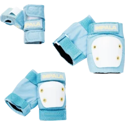 IMPALA KIDS PROTECTIVE PACK PADS JR S-SKY BLU/YEL