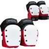 Pro-Tec PROTEC STREET COMBO 2/PK XL-RED/WHT/BLK -Outlet Sport Top Bottom Store 1624305632967 3BPROCS2PRRWWK4