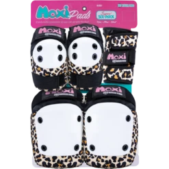 187 6-PACK PAD SET JR-MOXI LEOPARD