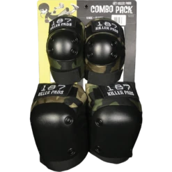 187 COMBO PACK KNEE/ELBOW PAD SET L/XL-CAMO