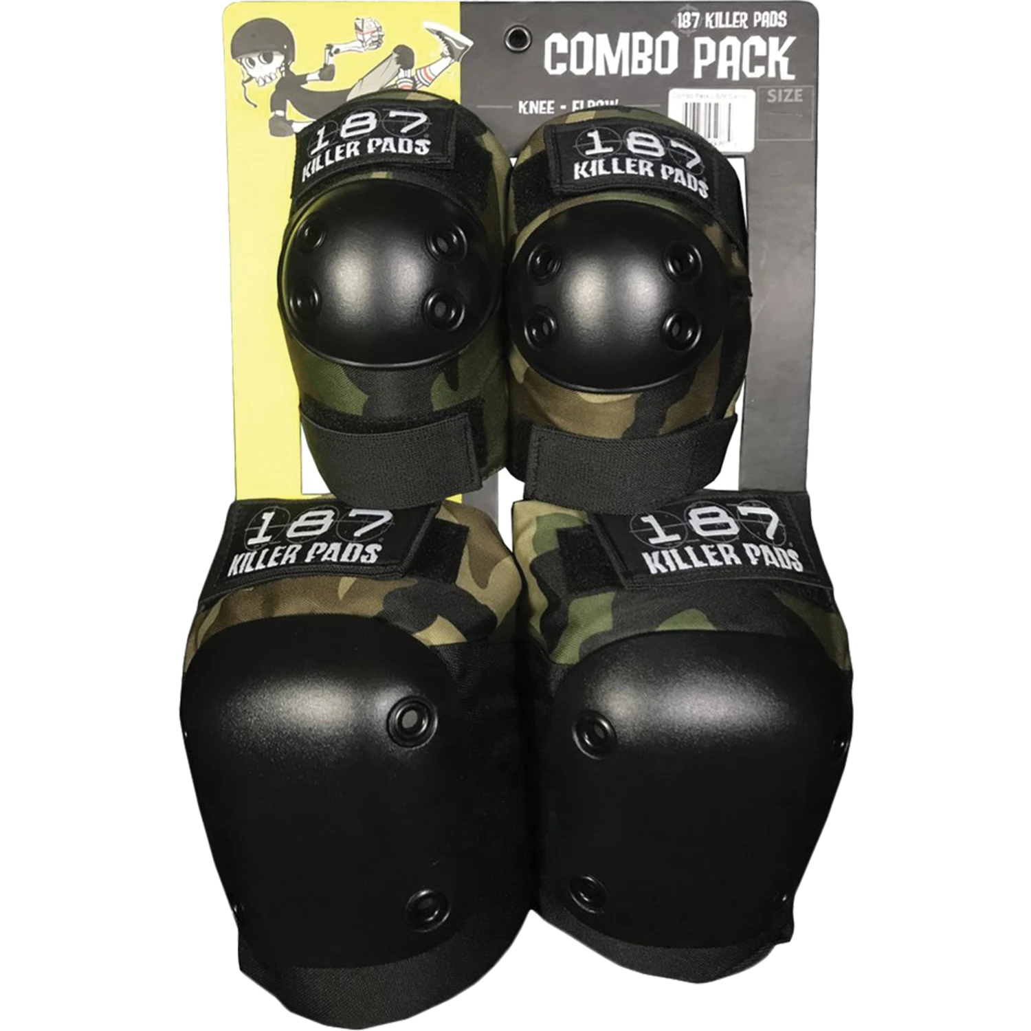 187 COMBO PACK KNEE/ELBOW PAD SET L/XL-CAMO 3 187 COMBO PACK KNEE/ELBOW PAD SET L/XL-CAMO