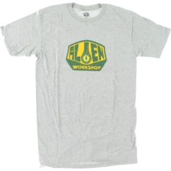 Alien-Workshop AW OG LOGO SS S-HEATHER GREY/GOLD/GRN