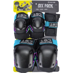 187 6-PACK PAD SET JR-ELECTRIC BOLT