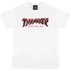 THRASHER POSSESSED LOGO SS M-WHITE