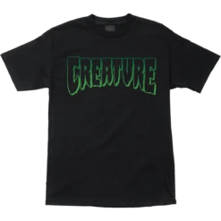 CREATURE LOGO OUTLINE SS S-BLK