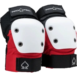 Pro-Tec PROTEC STREET ELBOW M-RED/WHT/BLK