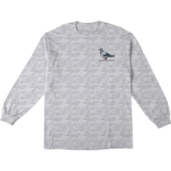 AH LIL PIGEON LS M-ASH GRY