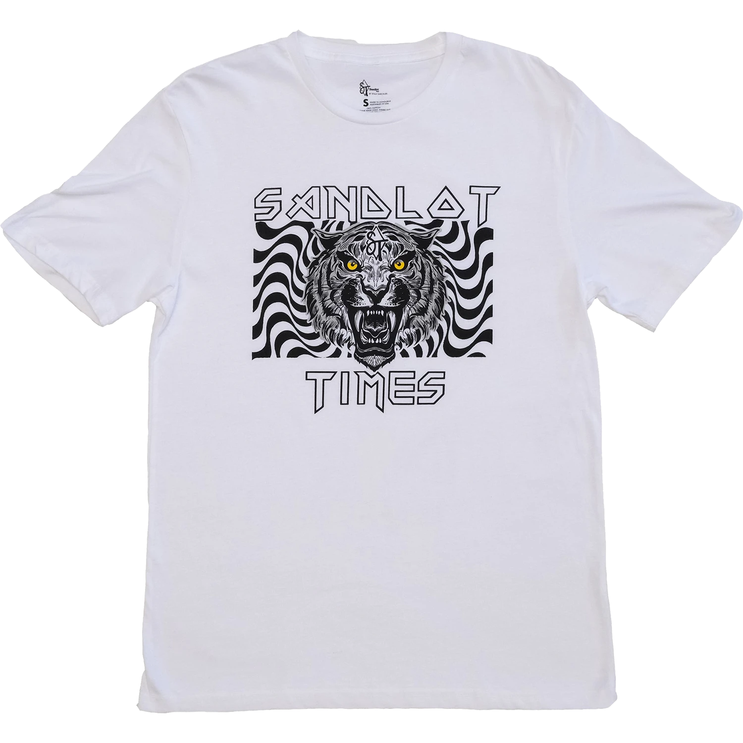 SANDLOT TIMES PSYCH'D SS S-WHITE 3 SANDLOT TIMES PSYCH'D SS S-WHITE