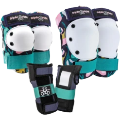 TRIPLE 8 SAVER 3/PK PADS M-FLORAL