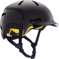 BERN WATTS 2.0 MATTE BLACK-L