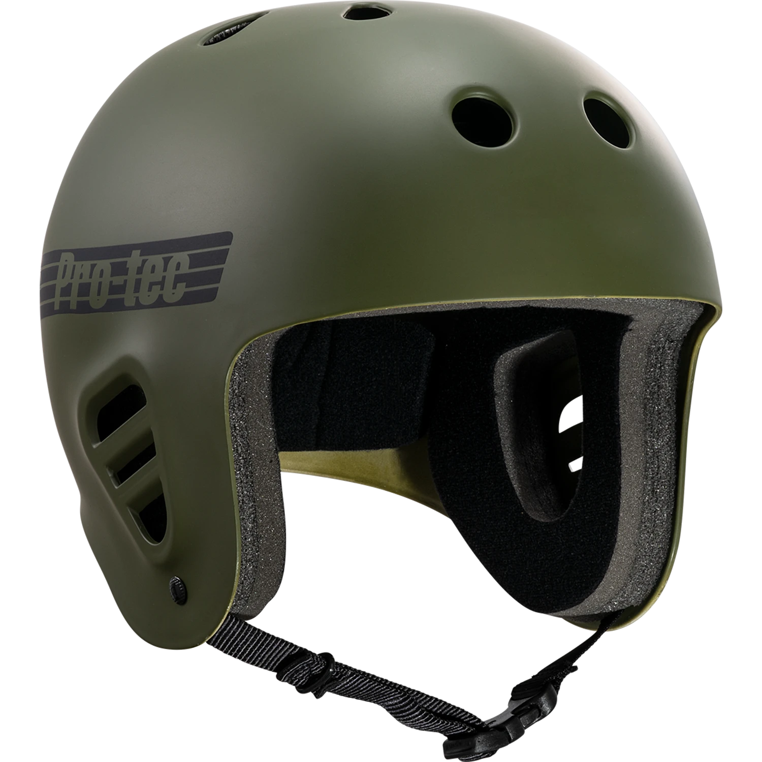 Pro-Tec PROTEC FULLCUT CLASSIC MATTE OLIVE-S HELMET 3 Pro-Tec PROTEC FULLCUT CLASSIC MATTE OLIVE-S HELMET