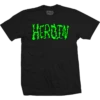 HEROIN DEAD TOONS SS L-BLK -Outlet Sport Top Bottom Store 1665507717358 4THER0DEADTO3KK