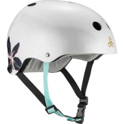 Triple 8 T8 CERTIFIED SWEATSAVER XS/S-FLORAL WHITE