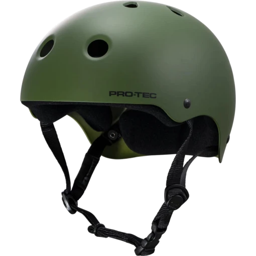 Pro-Tec PROTEC(CPSC)CLASSIC MATTE OLIVE-S HELMET -Outlet Sport Top Bottom Store 3APRO0ZC0G5F001 1