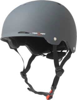 Triple 8 T8 GOTHAM HELMET XS/S-MATTE GUNMETAL Cpsc/astm