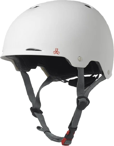 Triple 8 T8 GOTHAM HELMET XS/S-WHITE MATTE RUBBER Cpsc/astm 3 Triple 8 T8 GOTHAM HELMET XS/S-WHITE MATTE RUBBER Cpsc/astm