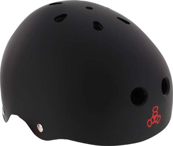 Triple 8 T8 LIL 8 HELMET BLACK RUBBER Cpsc 3 Triple 8 T8 LIL 8 HELMET BLACK RUBBER Cpsc