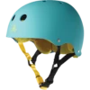 Triple 8 T8 HELMET TEAL RUBBER/YEL S -Outlet Sport Top Bottom Store 3ATRPBRAGY1S0G7