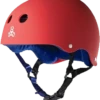 Triple 8 T8 HELMET RED RUBBER/BLUE M -Outlet Sport Top Bottom Store 3ATRPBRARB2M0RB