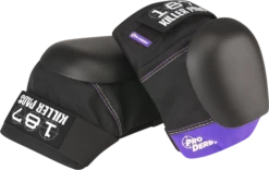 187 PRO DERBY KNEE PADS XS-BLK/PURPLE