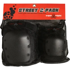 TRIPLE 8 STREET 2/PACK JR BLACK