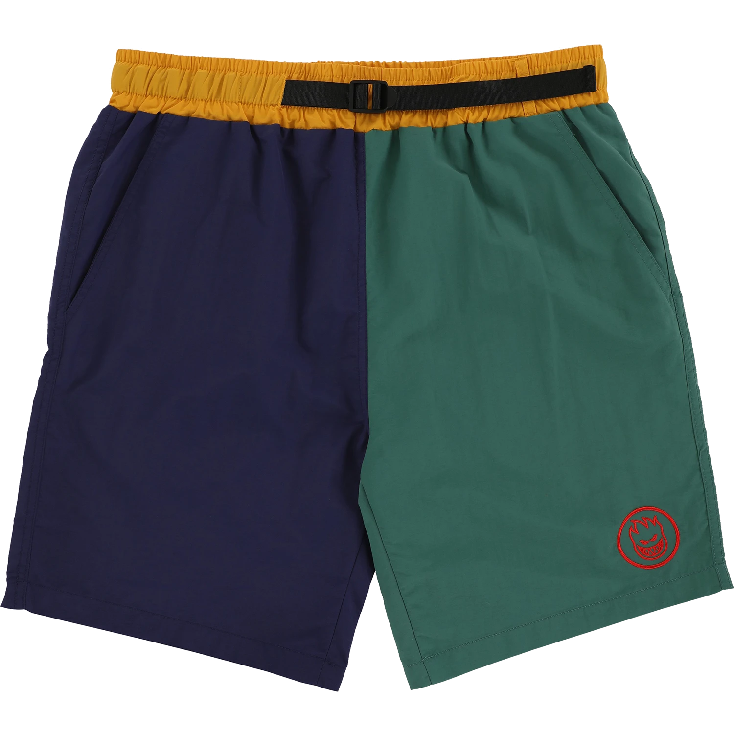 Spitfire SF BIGHEAD CIRCLE SHORT S-NAVY/GRN/GOLD/RED 3 Spitfire SF BIGHEAD CIRCLE SHORT S-NAVY/GRN/GOLD/RED