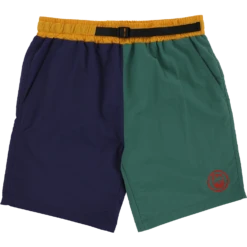 Spitfire SF BIGHEAD CIRCLE SHORT XL-NAVY/GRN/GOLD/RED