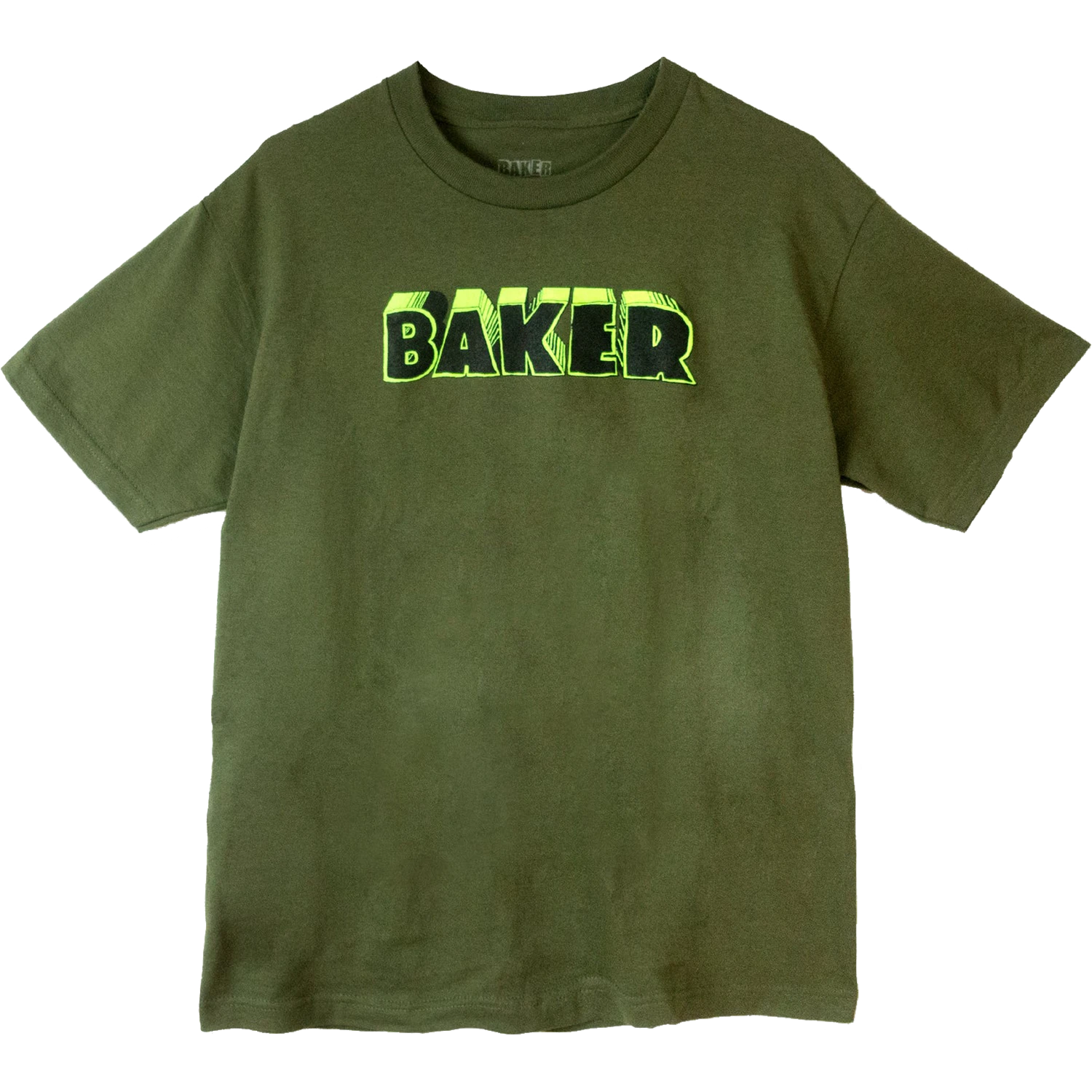 BAKER BOLD SS S-MILITARY GRN 3 BAKER BOLD SS S-MILITARY GRN