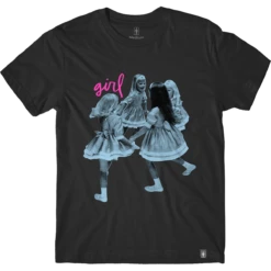 GIRL SCHOOLYARD SS XL-BLACK