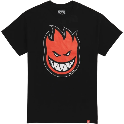 Spitfire SF BIGHEAD FILL SS M-BLK/RED/WHT -Outlet Sport Top Bottom Store 4TSFWB10001FH09