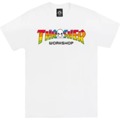 THRASHER X AWS SPECTRUM SS M-WHITE