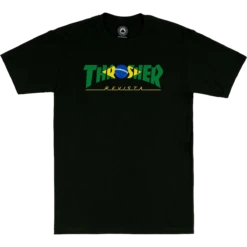 THRASHER BRAZIL REVISTA SS L-BLACK