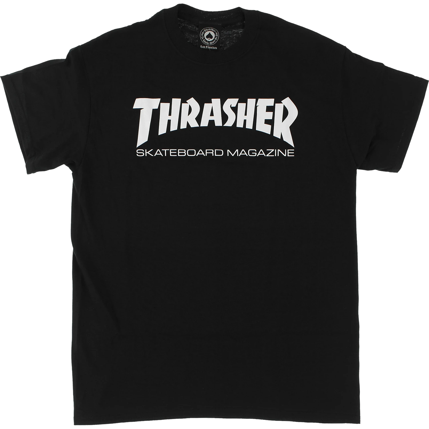 THRASHER SKATE MAG SS XL-BLK/WHT 3 THRASHER SKATE MAG SS XL-BLK/WHT