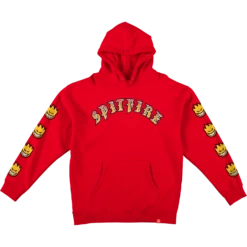 Spitfire SF OLD E BH FILL SLEEVE HD/SWT S-SCARLET/GOLD