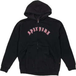 Spitfire SF OLD E EMB ZIP HD/SWT L-BLK/RED/WHT