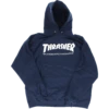 THRASHER SKATE MAG HD/SWT S-NAVY/WHT -Outlet Sport Top Bottom Store 4WTHR0SKMP1SB4W